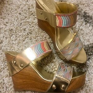 BCBGeneration Pastel Wedges